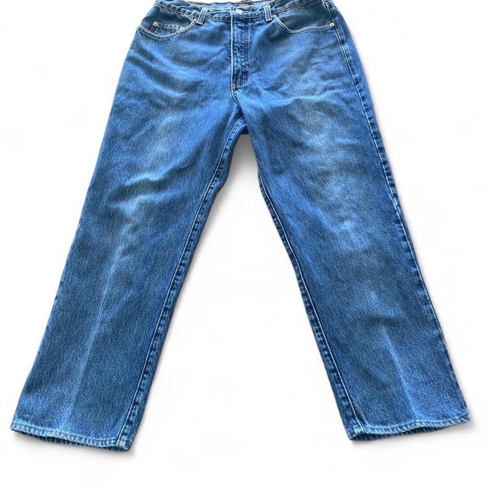 Vintage Guess U.S.A. American Tradition High Rise Straight Leg Jeans 33x30